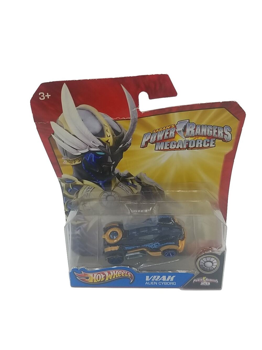 HOT WHEELS POWER RANGERS MEGA FORCE VRAK ALIEN CYBORG